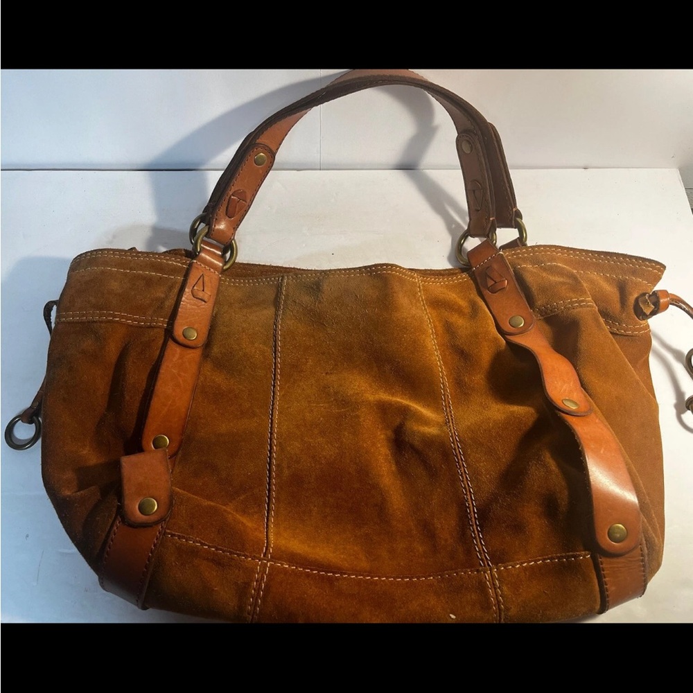 Lucky Brand Brown Leather Tote Bag